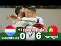 Luxembourg Vs Portugal 2023 Highlights | Euro 2024 Qualifiers