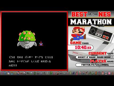Best Of NES Marathon! Bucky O' Hare Hard Mode by Callumbal!