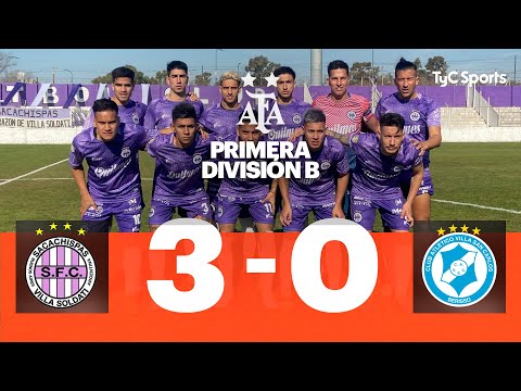 Sacachispas 3-0 Villa San Carlos l Primera División B