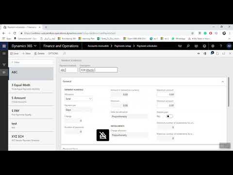 Setting Your Payment Schedule