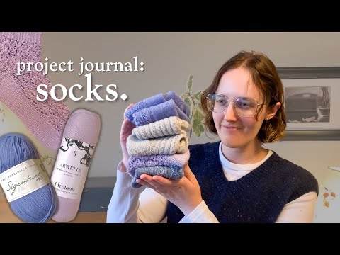 I spent a whole month knitting socks 🧦🍂 || Sock Knitting Deep Dive