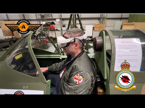 RAF Battle of Britain Memorial Flight Spitfire Simulator with AuthentiKit Controls - MSFS2020