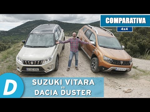 Comparativa 4×4 ¡al límite!: Dacia Duster 4×4 vs Suzuki Vitara | Prueba Offroad | Diariomotor
