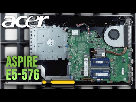 Acer Aspire E5-576 von Innen - RAM, SSD, Akku, Lüfter wechseln