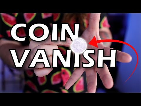 HOW to make a COIN VANISH! and bring it back!!! TUTORIAL! FOOL ANYONE!