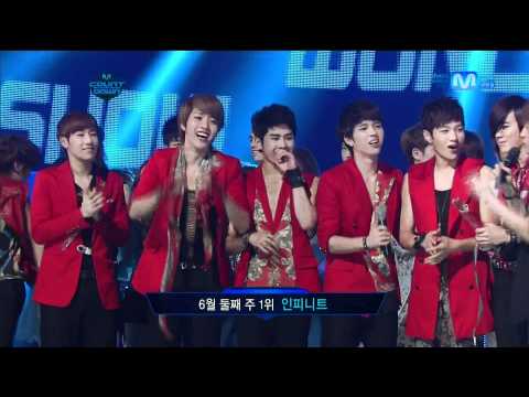 120614 Mnet M!CountDown Infinite - 一位獲獎