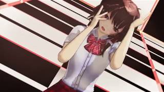 【東方MMD】[A]ddiction【JK霊夢】