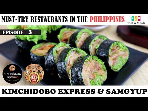 KIMCHIDOBO - Must-Try Restaurants in the Philippines Series (Ep. 3)