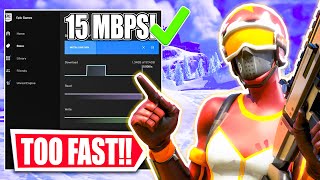 How to Increase Epic Games Download Speed | Update Games 10x Times More Faster!