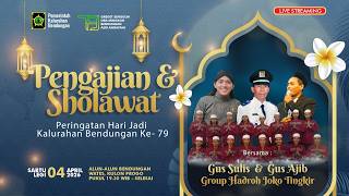 Download lagu 🔴 [LIVE] Pengajian & Sholawat 79 Tahun Hari jadi Kalurahan Bendungan bersama Gus Sulis & Gus Ajib mp3