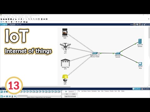 Simulate IoT #13 || cisco packet tracer
