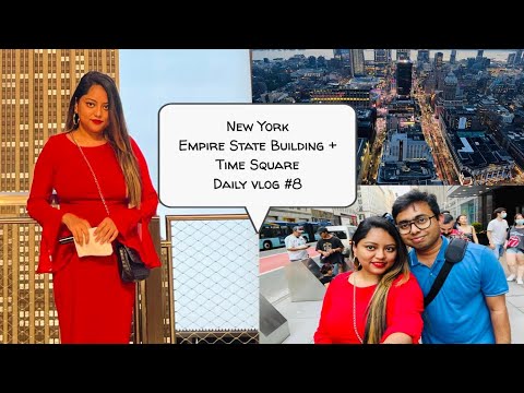 New York Vlog | Empire State Building theke rickshaw ride | Bengali food truck  | Daily Vlog 8 |