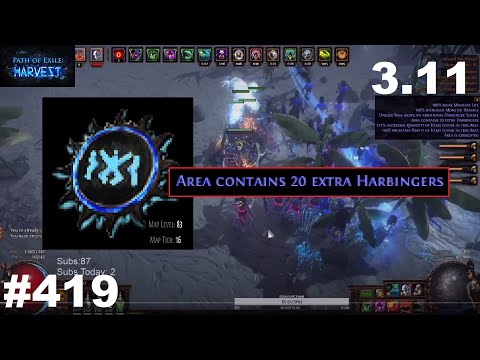 Infused Beachhead Harbinger Map (Tier 16 & 20 Extra Harbingers) 419