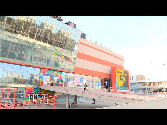 Задымление в торговом центре