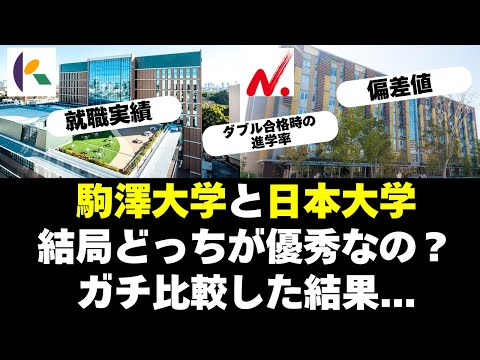 経営学科 駒澤大学と日本大学、結局どっちが優秀なの？【日東駒専】