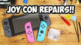 Replacing Two Joy Con Joysticks for the Nintendo Switch
