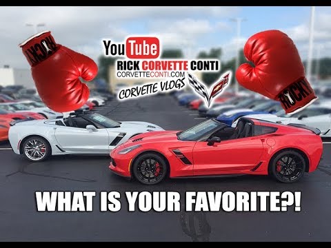 WHAT'S YOUR FAVORITE -  CORVETTE COUPE or CONVERTIBLE?! Video