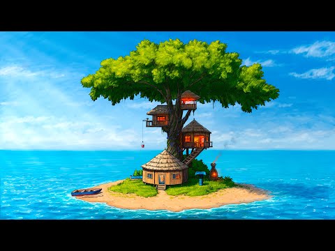 We Lived on a stranded island in Official Rust...