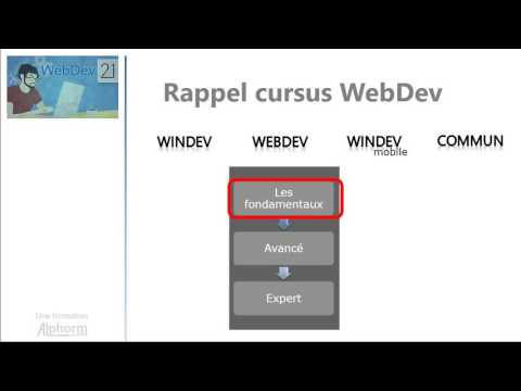 Vidéo présentation de la formation WebDev 21