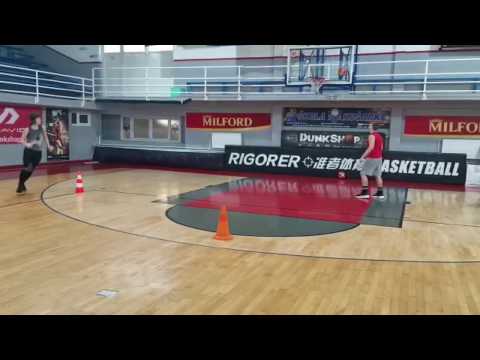 Coach Filip Marjanovic: Intensive side to side shooting drill, Basketball Academy Vizura