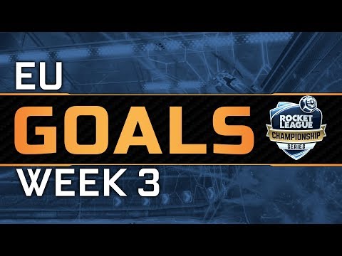 RLCS League Play Week 3 - EU Goals