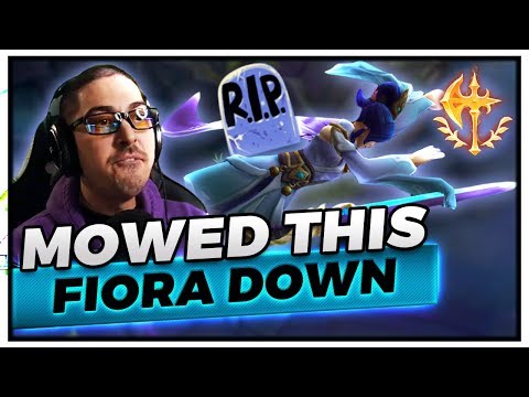 CONQUEROR UDYR TOP VS FIORA | WHAT IS THAT DAMAGE! - Trick2G