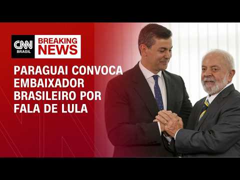 Paraguai convoca embaixador por fala de Lula sobre Guerra | BASTIDORES CNN