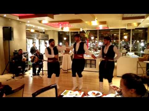Crete (Greece) folk dance at Sheraton Shanghai Pudong Hotel 10.4.2015 pt.2
