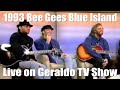 1993 Bee Gees Blue Island Live on Geraldo TV Show, Size Isn't Everything