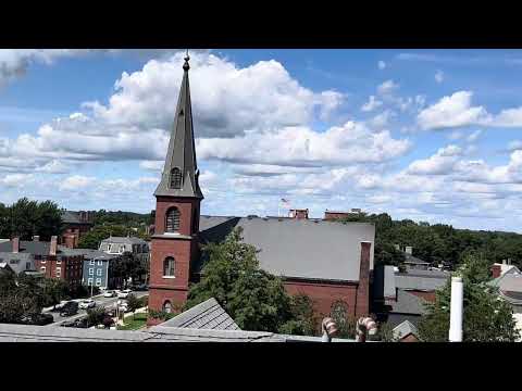 Salem, MA from roof of Waterfront Hotel