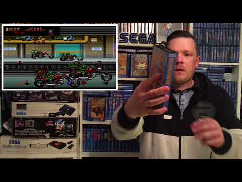 Sega Wall - Sega Mega Drive - Blue Spines