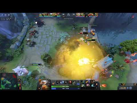 Techies blast Troll Warlord entire game
