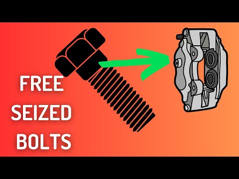 How To Free Seized Caliper Bracket Bolts