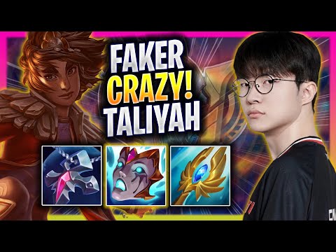 FAKER IS SO CRAZY WITH TALIYAH! - T1 Faker Plays Taliyah MID vs Ahri! | Season 2025