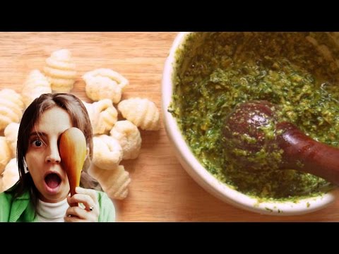 Receta de pesto tradicional paso a paso
