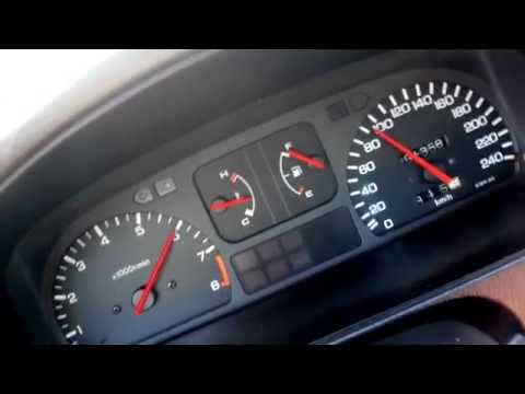 Honda CRX ED9 B18C4 0-220km/h