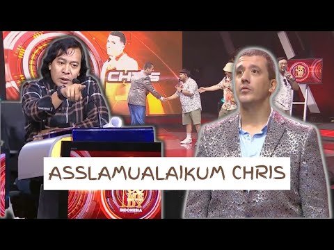 KOCAG! Fasihnya Chris Ketika Menjawab Salam dari Komeng | Komen Juri