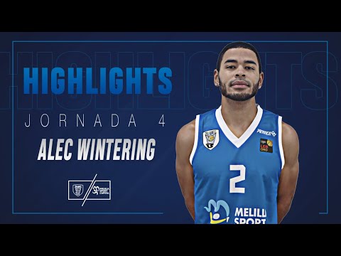 HIGHLIGHTS |  Alec Wintering vs Tizona Universidad de Burgos (ORO 20/21 - J4)