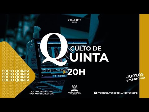 CULTO QUINTA | 14/04/22 | 20h