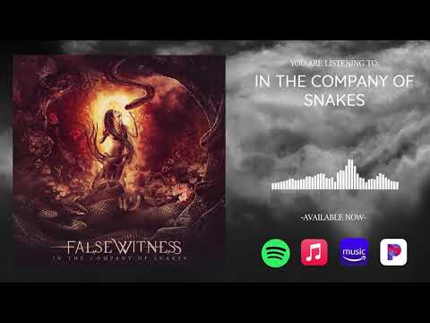 False Witness - In The Company of Snakes (OFFICIAL AUDIO VISUALIZER)