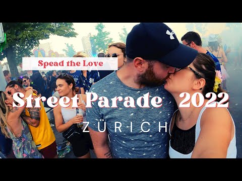 Street Parade Zürich 2022 , Spread the LOVE  (4K)