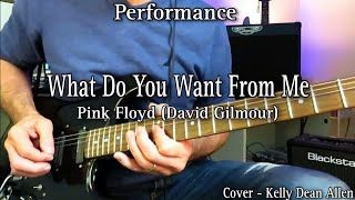 What Do You Want From Me - Pink Floyd (David Gilmour) Guitar Cover.