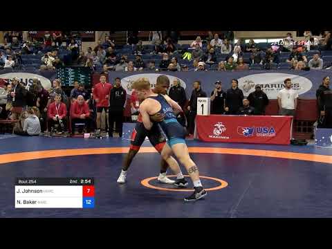 67 Kg Consolation Jamel Johnson Marines Vs Nolan Baker New York Athletic Club