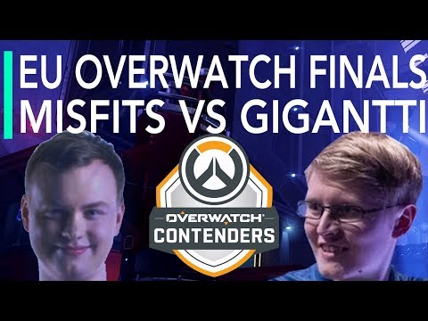 Overwatch | Misfits VS Gigantti - EU Contenders Season 1 Finals Highlights