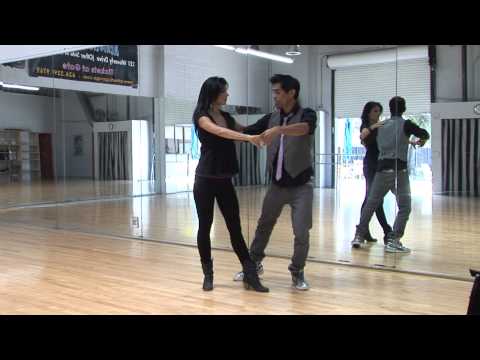 Inside Turn With Double Turn in Advanced Salsa Dancing : Salsa Dancing