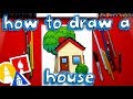 How To Draw A House Emoji 🏡