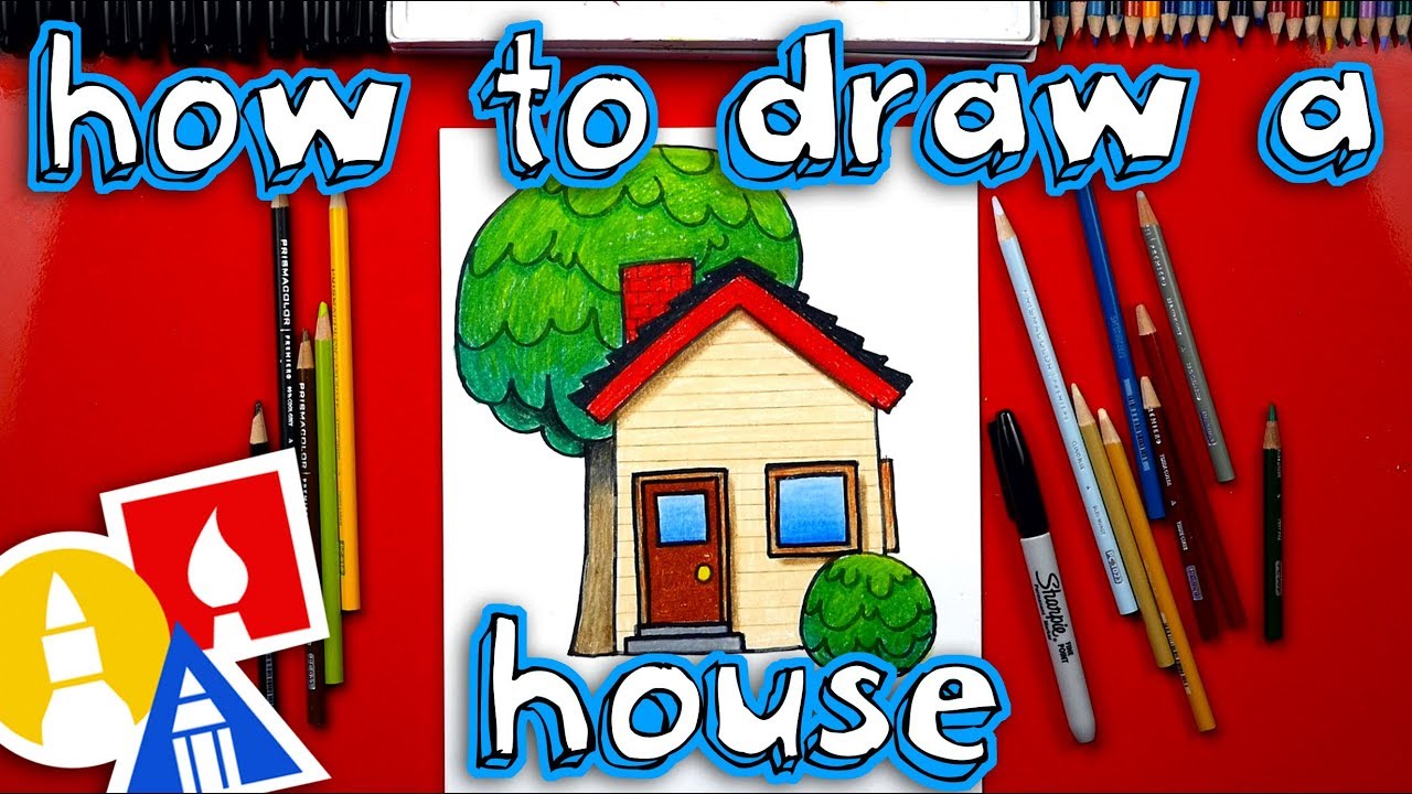 How To Draw A House Emoji 🏡