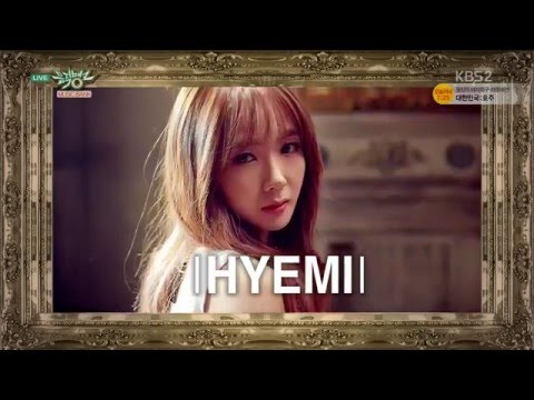160304 KBS Music Bank Next week [Fiestar - Mirror]
