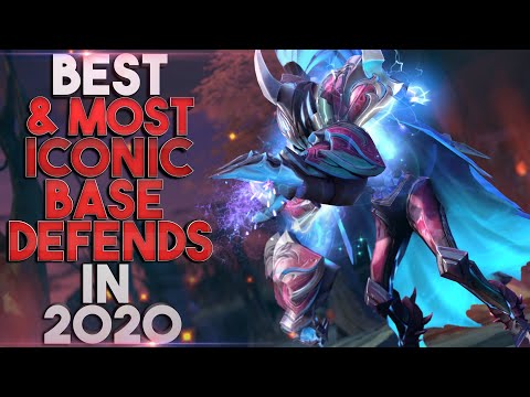 BEST & MOST ICONIC 200 IQ Base Defends in 2020 – Dota 2