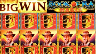 BIG WIN on Free Spins! Book of Ra Magic Slot Pays Huge! 📖💥